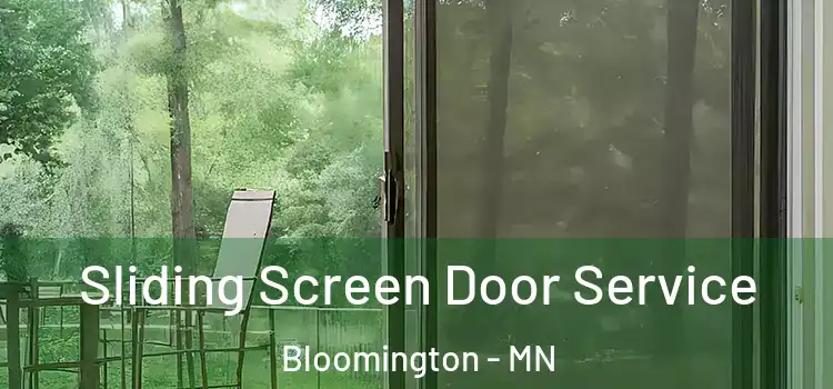 Sliding Screen Door Service Bloomington - MN